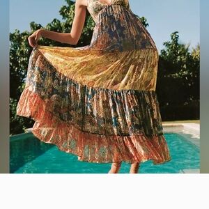 Floral Maxi Dress in Multicolor